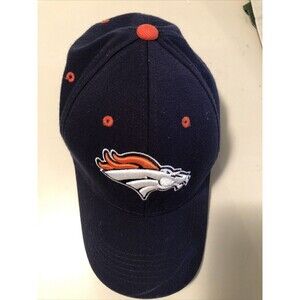 Reebok NFL Denver Broncos Embroidered White, Orange, Blue Hat One-Fit Size Adult